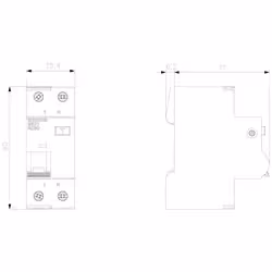 Siemens 5SU1354-6KK10 interruttore automatico - Vista aggiuntiva 3