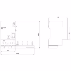 Siemens 5SM2745-6 interruttore automatico - Vista aggiuntiva 4