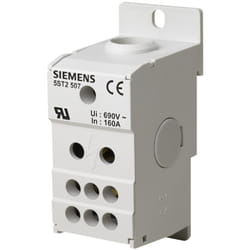 Siemens Verteilerblock 5ST25071-pol.160A 690V Eingang 1x 10-70mm2