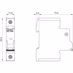 Siemens 5SJ4102-7HG40 interruttore automatico - Vista aggiuntiva 2