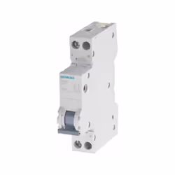 interruttore magnetotermico 1+n da quadro elettrico, 6000a attributi: grado di protezione IP20 marchio CE amperaggio 6A modul ...
