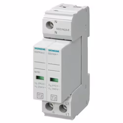 Scaricatore di sovratensione Siemens bipolare SPD , classe di requisiti C, con le seguenti caratteristiche: Tensione di impie ...