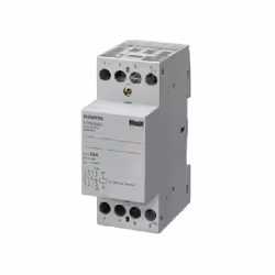 Contattore quadripolare con quattro contatti normalmente aperti 25A classe AC1 Profondità di installazione: 6,4 cm Altezza: 9 ...