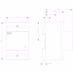 Siemens 5TT5851-0 interruttore automatico - Vista aggiuntiva 2