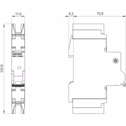 Siemens 5SJ4106-7HG42 interruttore automatico - Vista aggiuntiva 2