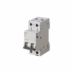 L'interruttore automatico miniaturizzato serie Sentron Siemens ha un doppio polo e una capacità di interruzione di corrente d ...
