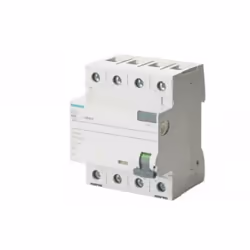 Interruttore automatico differenziale, a 4 poli, tipo A, In: 63 A, 30 mA, Un AC: 400 V altezza 90 mm larghezza 72 mm profondi ...