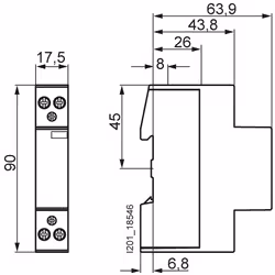 Siemens 5TT5002-2 interruttore automatico - Vista aggiuntiva 3