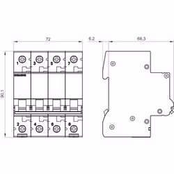 Siemens 5SL4463-7 non classificato - Vista aggiuntiva 5