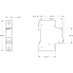 Siemens 5TL1132-0 interruttore automatico - Vista aggiuntiva 6