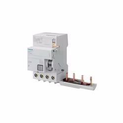 Interruttore Differenziale Puro (Blocco) quadripolare. Corrente Nominale : 40A. Corrente Differenziale : 300mA (0,3 A). Tipo ...