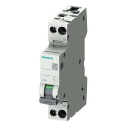 Siemens - Interruttore Automatico Magnetotermico 20A 1P+N 6KA Curva c 1M 5SL60207