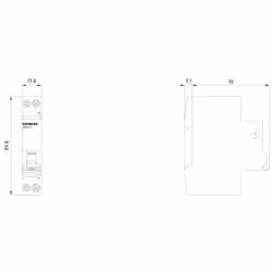 Siemens 5SY1706-2 non classificato - Vista aggiuntiva 3