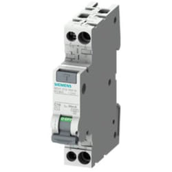 Interruttore magnetotermico compatto Siemens 1p+n 1.2w 6a - 5sv13131kk06