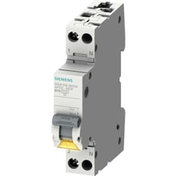 Siemens - 5SV60166KK10 Interruttore di protezione antincendio Misura fusibile = 1 2 poli 10 a 230 v 1 pz.