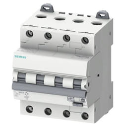 5SU13467FP16 Magnetotermico e differenziale Misura fusibile = 3 4 poli 16 a 0.03 a - Siemens