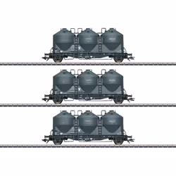 Märklin 48264, Set di carrelli per contenitori per silo, Preassemblato, HO (1:87), Kds 67, Qualsiasi tipo, 3 pz