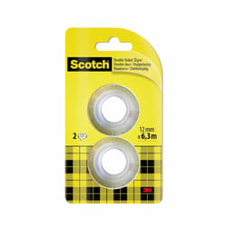 Scotch 136R2 nastro adesivo da cancelleria 6,3 m Trasparente 2 pz