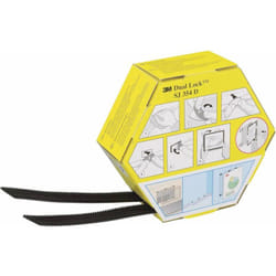 Sj 354D Dual Lock Nastro a strappo da incollare Lato morbido e lato rigido (l x l) 5000 mm x 25.4 mm Nero 1 Paio/a - 3M