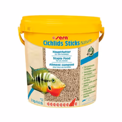 Caratteristiche: sera Cichlids Sticks Nature è il mangime completo senza coloranti e conservanti composto da sticks prodotti ...