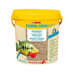 Sera Nature Cichlid Sticks - Mangime completo per Ciclidi grandi - Formato: 10 L