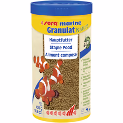 sera 00379, Pesce di mare, Cibo secco per pesci, Granuli, Vitamina A, Vitamina B1, Vitamina B2, Vitamina C, Vitamina D3, Vita ...
