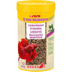 sera FD Rote Mückenlarven 0,02 kg 0,25 L