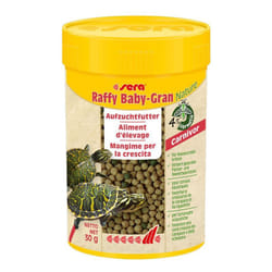 Sera - Nature Raffy Baby Gran 100ml - Mangime Base Completo Per Tartarughe Giovani Acquatiche