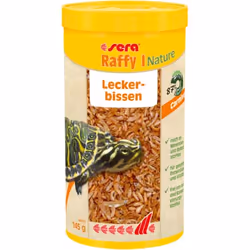 sera Raffy, Tartaruga, Universale, Shrimps (44%), gammarus (43%), fish, krill., 1000 ml, 145 g