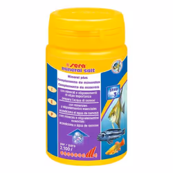 Prodotto: Sera Mineral salt Informazioni: Il Sera Mineral Salt fornisce in modo mirato prezioso calcio, magnesio e potassio e ...