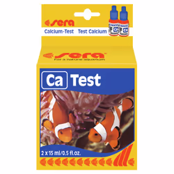 sera Ca Test, Reagente per il test dell'acqua, Calcio (Ca), 0,015 L, Scatola da appendere, Germania