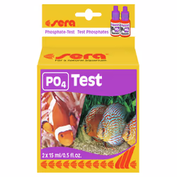 sera PO4 Test, Reagente per il test dell'acqua, Fosfato (PO4), 0,015 L, Scatola da appendere, Germania