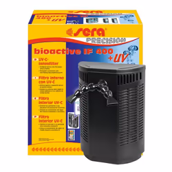 Filtro interno versatile con sistema UV-C per acquari fino a 400 l Caratteristiche: Il filtro interno IF 400 + UV è un filtro ...