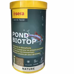 SERA POND BIOTOP 1LT Mangime completo per pesci del biotipo.Peso: 560g Caratteristiche tecniche Accessori in Dotazione