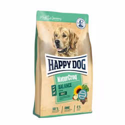 Happy Dog NaturCroq Balance, Adulto, Tutte le razze, Spinaci, 15 kg