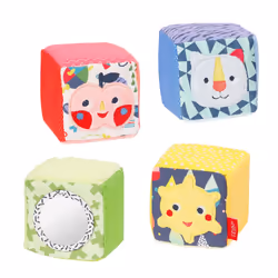 Fehn COLOR Friends, Bambino/Bambina, 0 mese(i), Blu, Verde, Rosa, Giallo