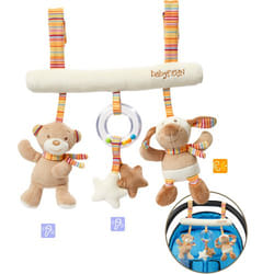 Fehn Activity Trapeze Rainbow giocattolo da appendere per bambini
