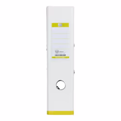 Oxford 100081032, Cartella per file convenzionale, A4, Polipropilene (PP), Verde chiaro, Bianco, 570 fogli, 8 cm