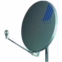 Triax HIT FESAT 85 SG, 10,7 - 12,75 GHz, 38,3 dBi, Grigio, Alluminio, 85 cm, 9 kg
