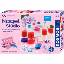 Kosmos Nagel-Studio, Set di smalti per bambini, 8 anno/i, Multicolore