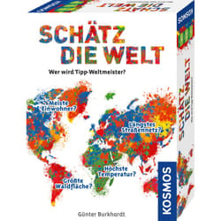 Kosmos Schätz die Welt 45 min Gioco da tavolo Educativo