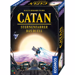 Kosmos Catan - Sternenfahrer - Das Duell, Gioco da tavolo, Strategia, 12 anno/i, 75 min, Gioco di famiglia