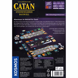 Kosmos Catan - Sternenfahrer - Das Duell 75 min Gioco da tavolo Strategia