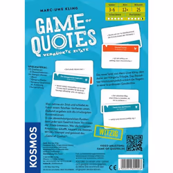 Kosmos 692926 gioco da tavolo Carta da gioco Cultura generale