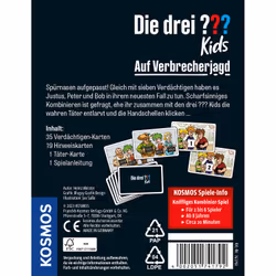 Kosmos 74179 Die drei jQuery22009414852831456957_1703856853844? 15 min Carta da gioco Detective