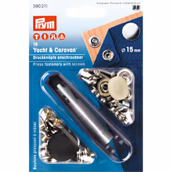 Prym 390211 bottone a pressione Chiusura a scatto con rivetto