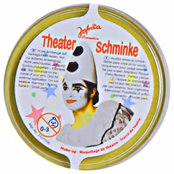 Max Bersinger 837-09-011, Kit trucco teatrale per bambini, Oro