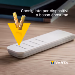 Varta Longlife, Batteria Alcalina, AAA, Micro, LR03, 1.5V, Blister da 4, Made in Germany - Vista aggiuntiva 4