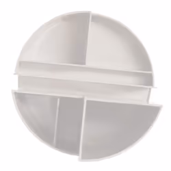 MAUL 4117682 vassoio da scrivania Plastica Grigio