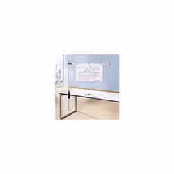 Supporto da tavolo per presentazioni, con 1 braccio orientabile, range di regolazione altezza fino a 1200 mm. Fornitura = mon ...